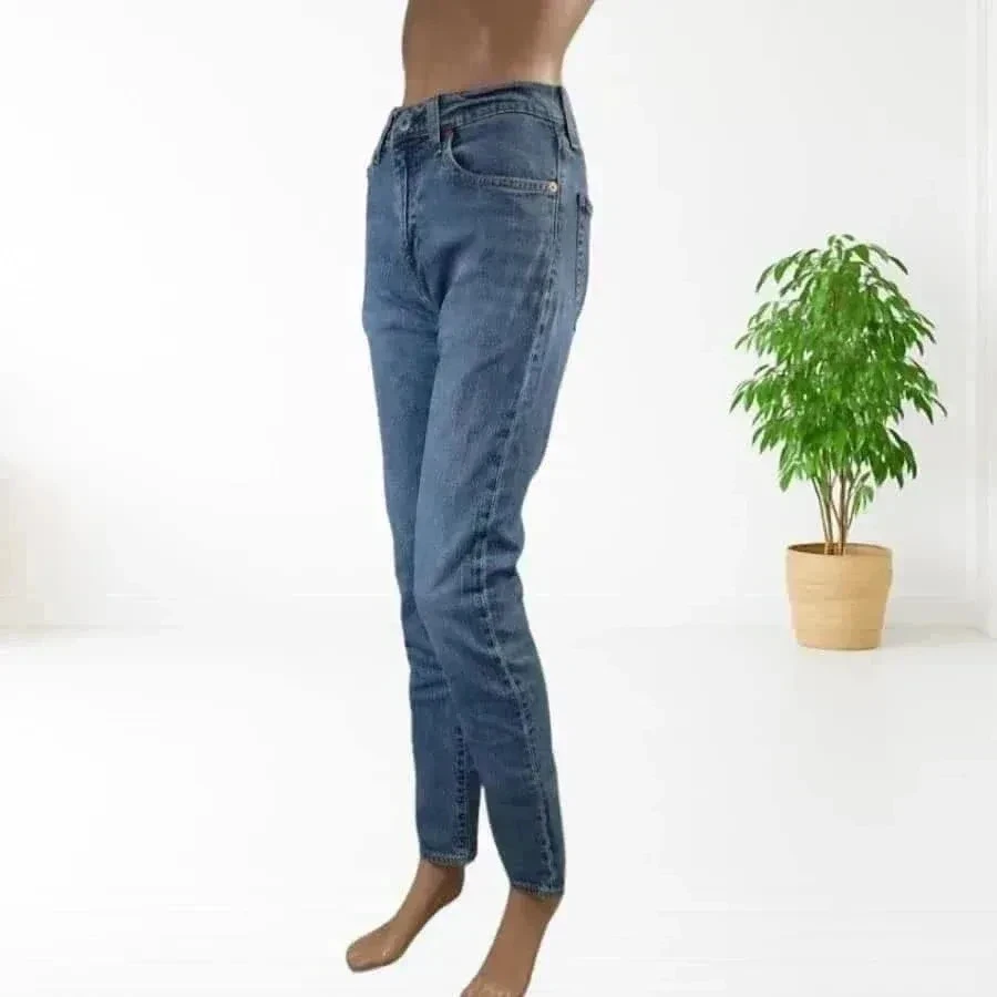 LEVI'S 512 premium - slim fit (tapered) cut - high waist - stretchy - very good condition – photo 5